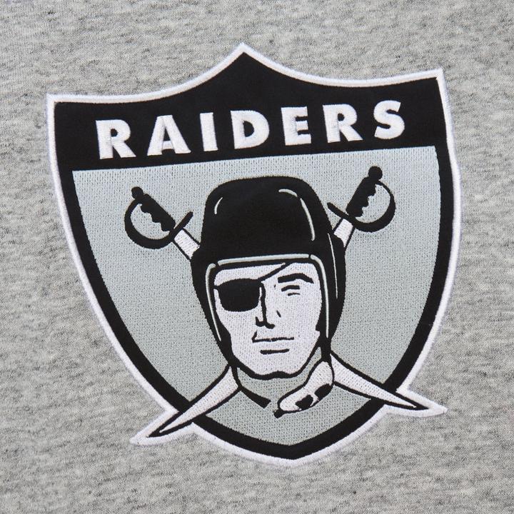 Produktbild Mitchell & Ness SATIN Fleece Pullover Oakland Raiders - XL (XL)