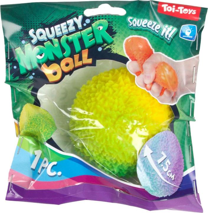 Produktbild Toi-Toys Lustiger Quetschball aus Moos, gefüllt mit Schaumstoff, 8 cm