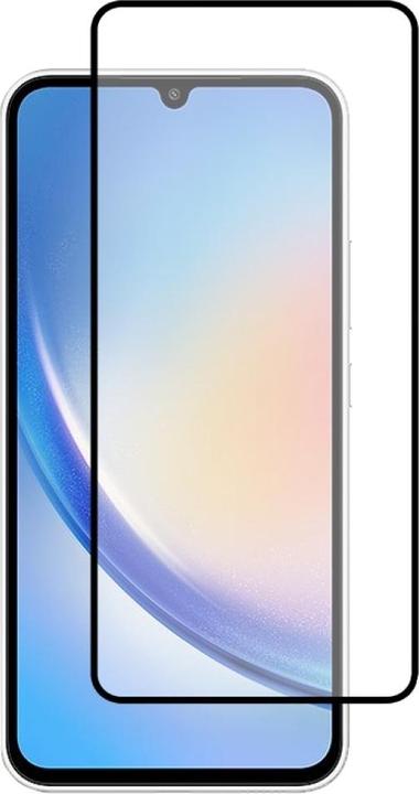 Screenguard Samsung Galaxy A34 5G Full Screen Protective Glass 2.5D 9H (1 pièce(s), Samsung Galaxy A34 5G)