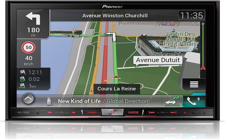 Produktbild Pioneer AVIC-F70DAB inkl. DAB-Antenne (Apple Carplay, Android Auto)