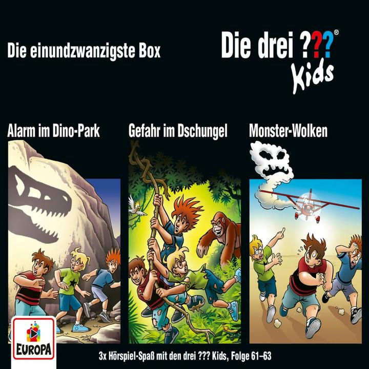 Produktbild Die drei DREI FRAGEZEICHEN kids - 21 Box (F61-63) (Deutsch)