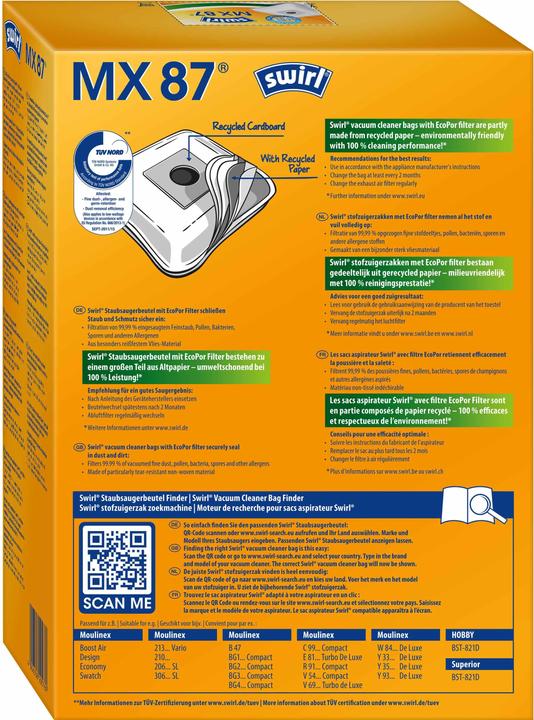 Actual product image Swirl Mx 87 (4 x)