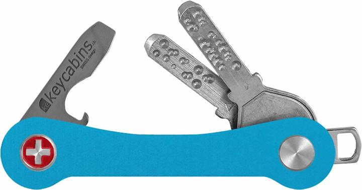 Actual product image Keycabins Key organizer KCAS1.3 aluminum S1 blue light