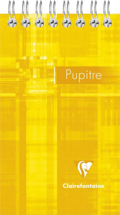 Actual product image Clairefontaine Spiral notepad 75x120 (75 x 120 mm, Lined, Hardcover)