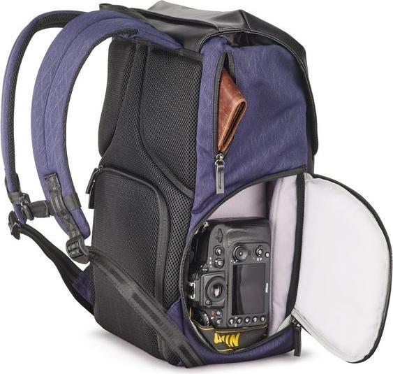 Actual product image Cullmann BRISTOL DayPack 600+ dark blue, camera backpack (Camera shoulder bag)