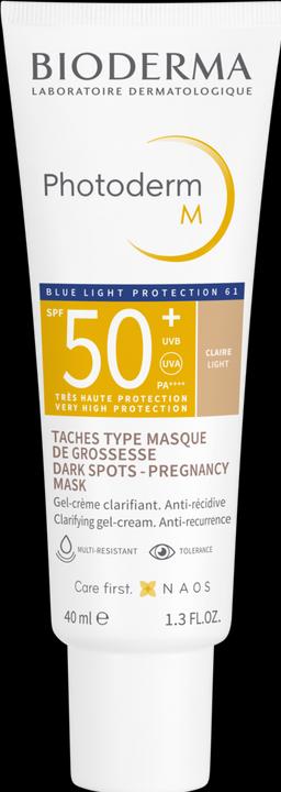 Immagine prodotto Bioderma Photoderm M SPF50+ Claire (Crema solare viso, SPF 50, 40 ml, 66 g)