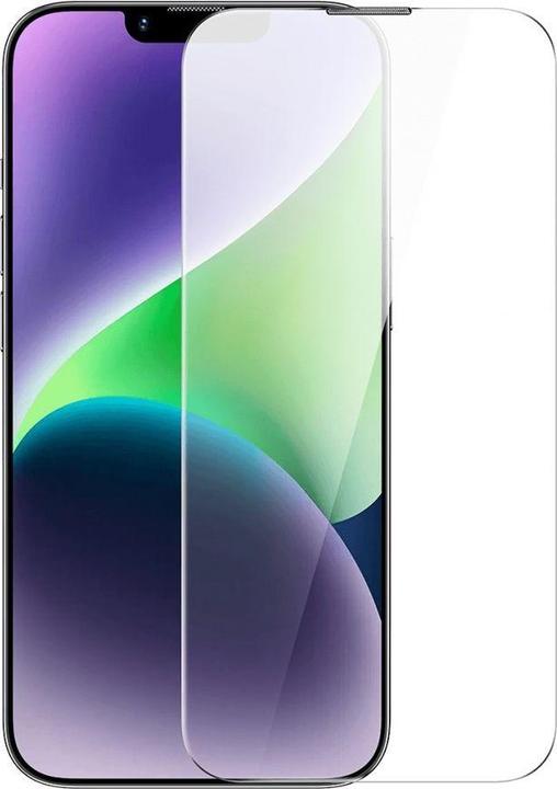 Actual product image Baseus Tempered Glass 0.4mm Iphone 13 Pro Max/14 Plus + cleaning kit (1 Piece, Apple iPhone 14 Plus)