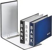 Productafbeelding Leitz Bankmap, voor bankafschriften, blauw, 2-rings mechanisme van hardboard met PP kunststof afwerking... (35 mm, 1 Stuk)