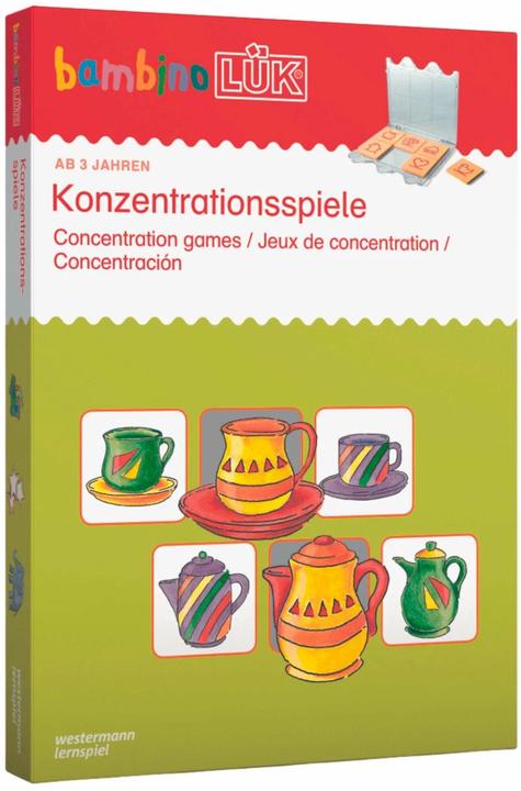 Immagine prodotto Giochi di concentrazione (Tedesco, Inglese, Multilingue, Spagnolo, Francese)
