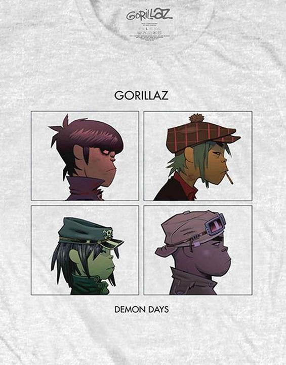 Image du produit Universal Textiles Unisexe Adulte Demon Days T-shirt en coton (XXL)
