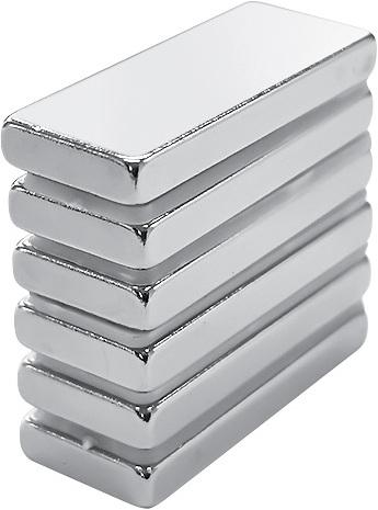 Produktbild Rs Pro Neodym Magnet, Block, 10mm x 3mm, L. 25mm