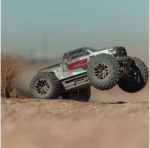 Actual product image Arrma M.TRUCK GRANITE BLX 1:10 4WD EP RTR 223S BLX Brushless - Gun Metal w/DSC (ARR Almost Ready to Run)
