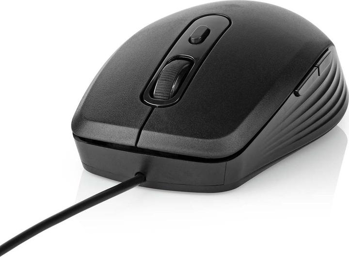 Produktbild Nedis Mouse | Verdrahtet | 1200 / 1800 / 2400 / 3600 dpi | Einstellbar DPI | Anzahl Knöpfe: 6 | Rech (Kabelgebunden)