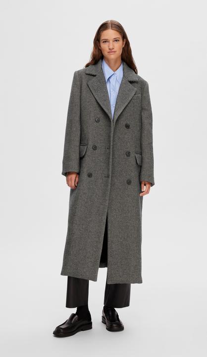 Image du produit Selected Femme Manteau en laine à double boutonnage (38)