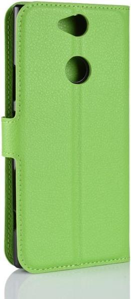 Actual product image MU Classic Litchi Leather Bookcover Series (Xperia XA2 Plus)
