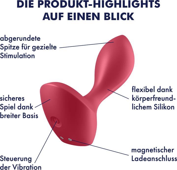 Immagine prodotto Satisfyer Vibratore Backdoor Lover Plug