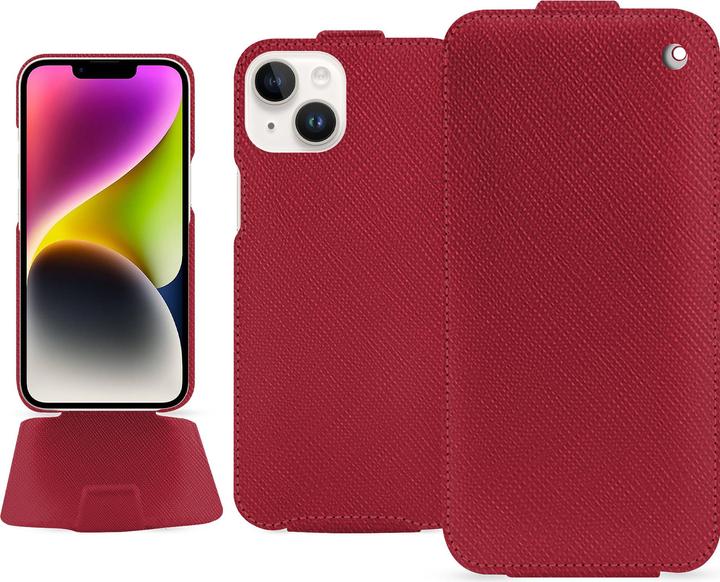 Actual product image Noreve Vertical leather shell (Apple iPhone 15 Plus)