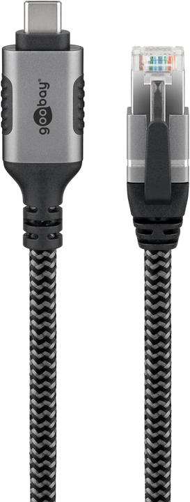 Produktbild Goobay Ethernet-Kabel USB-C auf RJ45 (USB 3.1, RJ45 (1x))