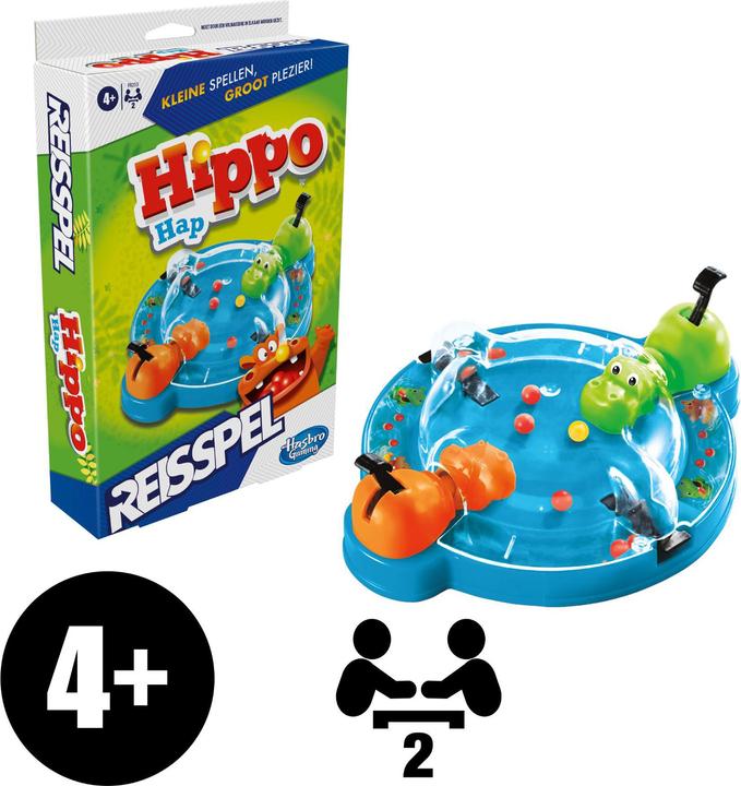 Actual product image Hasbro Gaming Hippo Hap Reisspel (Dutch)
