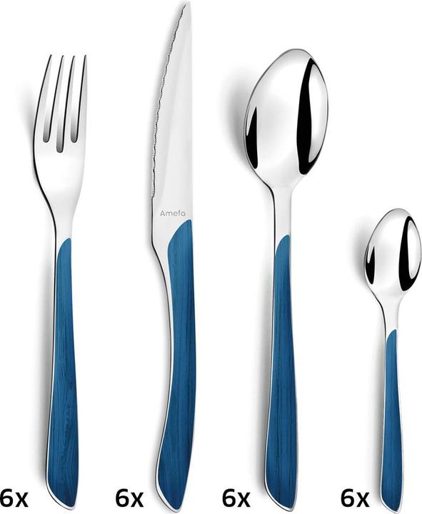 Image du produit Amefa Eclat Nature (24 pièce(s), Set de couverts)