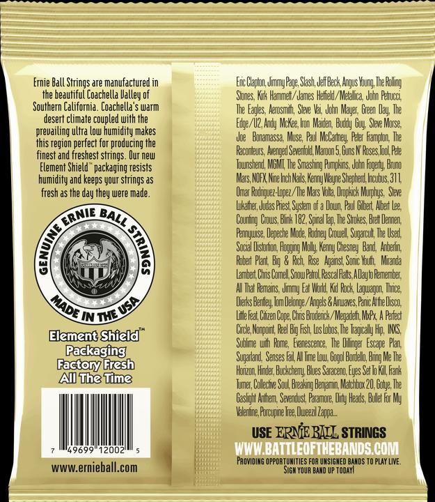 Immagine prodotto Ernie Ball Earthwood Bronzo medio (.013-.056) (6 x, Chitarra, 0.06")