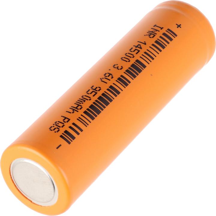 Produktbild AccuCell Akku INR 14500 ungeschützt 48,5x14,1mm (1 Stk., 950 mAh, Akku)