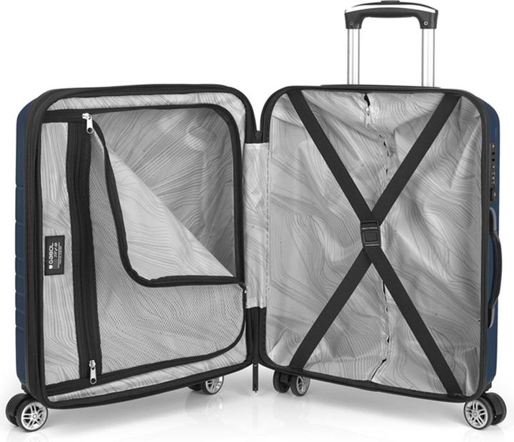 Image du produit Gabol Escape 4 roues trolley cabine S 54 cm avec soufflet d'extension (40 l, Bagage à main (jusqu'à 50l))