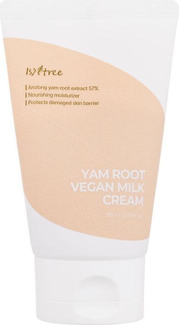 Isntree Yam Root Vegan Milk Cream (80 ml, Tagescreme)