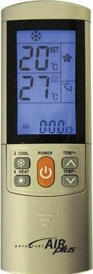 Image du produit G.B.S. Elettronica Télécommande sans fil Universal Air Plus IR Boutons de climatisation (Télécommande universelle)