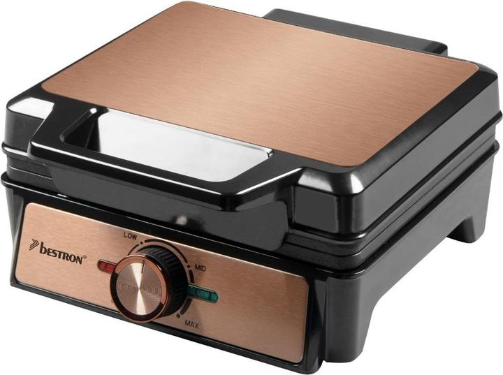 Actual product image Bestron Waffle maker, copper