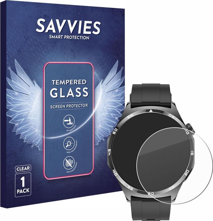 Produktbild Savvies Panzerglas Displayschutz 9H Schutzglas Glas Klar Transparent