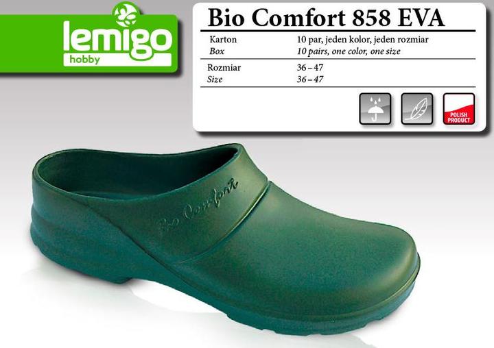 Produktbild Lemigo Bio Comfort Clogs 45 grün 728580045A (45)