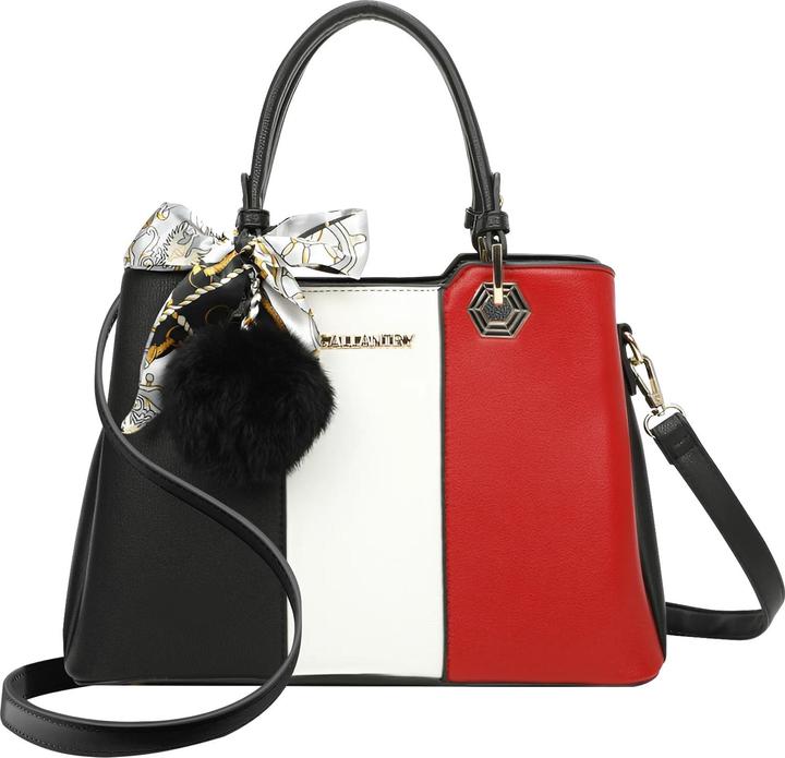 Gallantry M-9354-3-BKWHITERED Handtasche