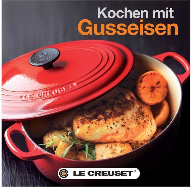 Actual product image Le Creuset Cooking with cast iron (German, Le Creuset)