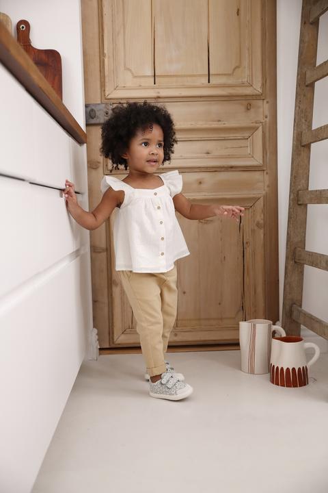 Image du produit Vertbaudet Festliche Baby Bluse aus Baumwoll-Voile (98)