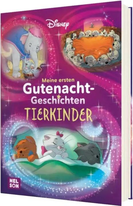 Produktbild Disney Klassiker : Meine ersten Gutenacht-Geschichten Tierkinder (Deutsch, Nelson, 2022)