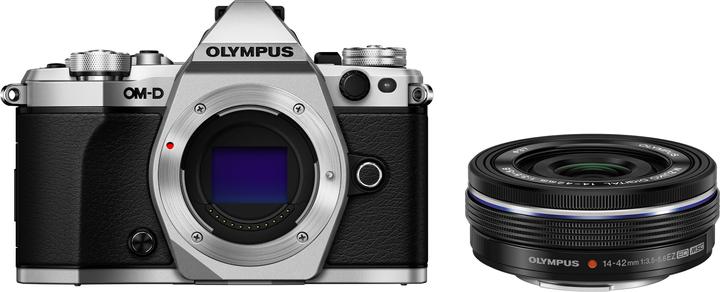 Produktbild Olympus OM-D E-M5 Mark II, 14-42mm Pancake Kit (16.10 Mpx, Micro Four Thirds)