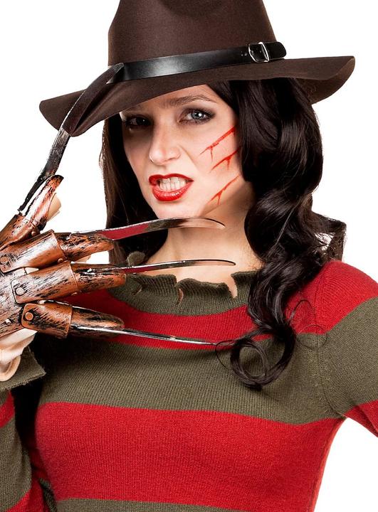 Produktbild Metamorph Freddy Krueger Kostüm für Frauen mit Hut und original Handschuh (XS)