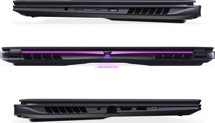 Actual product image Gigabyte Aorus 16X (16", Intel Core i7-13650HX, 16 GB, 1000 GB, DE)