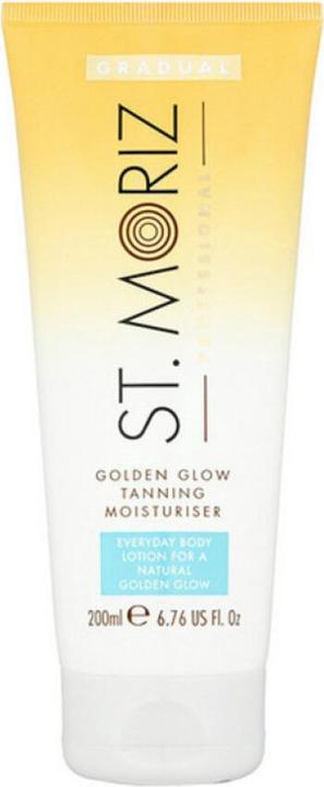 St. Moriz Professional Golden Glow Lotion 200 ml (Self-tanning towel, 200 ml)