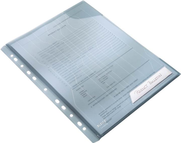 Actual product image Leitz CombiFile, A4, PP, blue, 0,20 mm grained, combination of brochure cover u (A4, 1 x)
