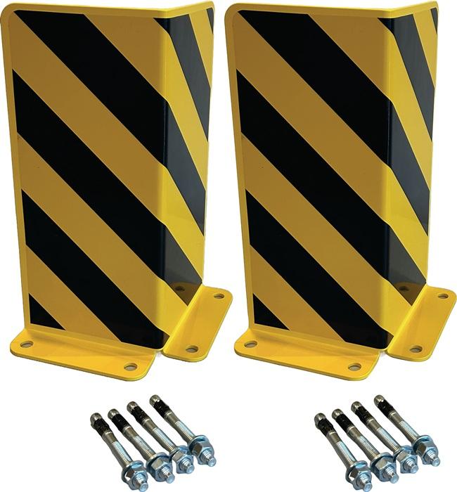 Immagine prodotto Gewa Angolo di protezione H400xL175/175mm Lamiera d'acciaio a forma di L nera/gialla PU=2 pz.