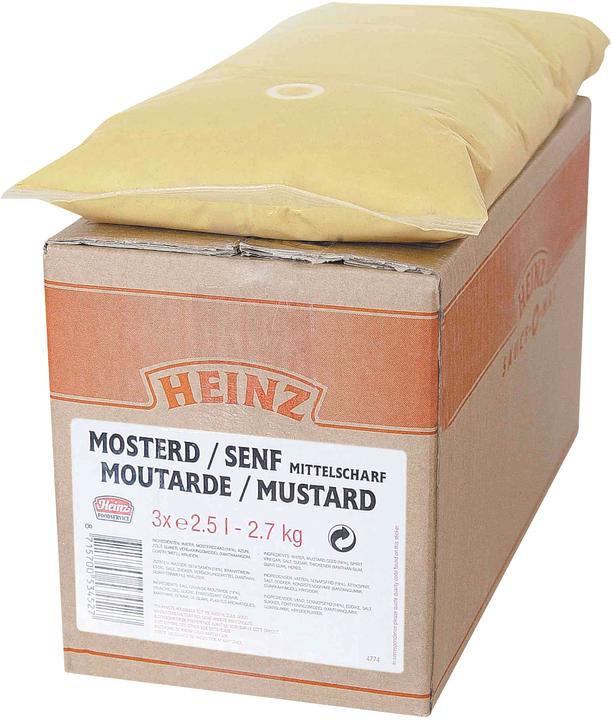 Actual product image Heinz Mustard (2730 g)