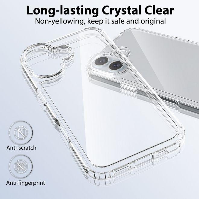 Actual product image MU Classic RJT Clear Case Series (Apple iPhone 16)
