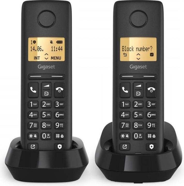 Gigaset Schnurloses Telefon Pure 100 Duo