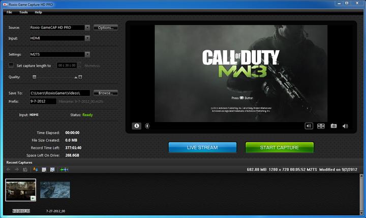 Image du produit Roxio Game Capture HD PRO X360 & PS3 -F/E- (PS3, Xbox 360)