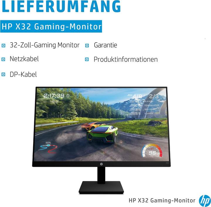 Produktbild HP X32 (2560 x 1440 Pixel, 32")