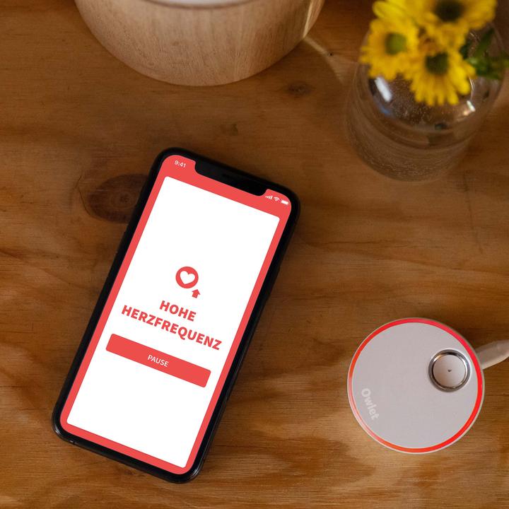 Actual product image Owlet Smart Sock Plus (Baby Monitor Audio, 50 m)