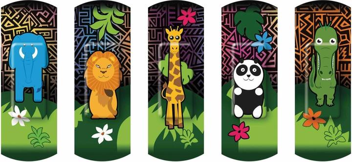 Produktbild Nexcare Happy Kids Animals Kinderplaster (20 x)