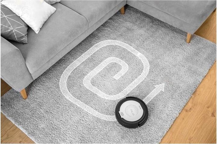 Image du produit Sencor SRV 1000SL robot vacuum 0.2 L Bagless Black, Silver (Robot d'aspiration et de nettoyage)